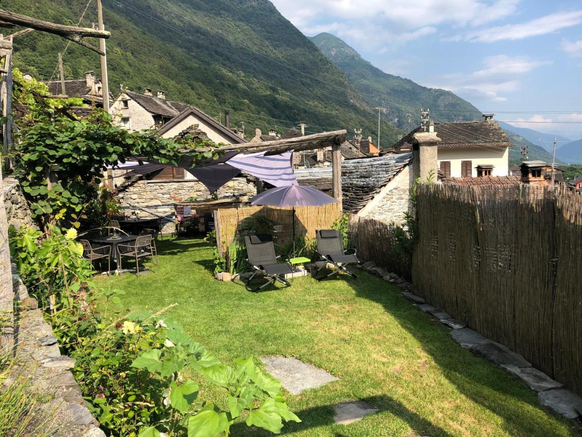 B&B Osteria Morganti Someo Экстерьер фото