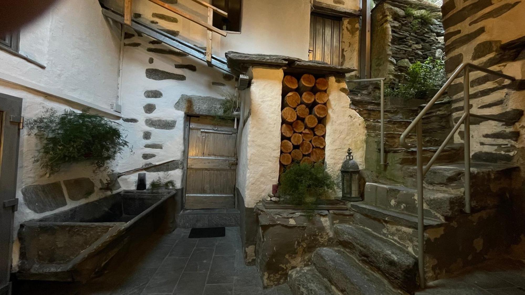 B&B Osteria Morganti Someo Экстерьер фото